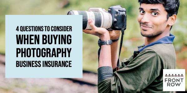 PHOTOGRAPHY BUSINESS INSURANCE