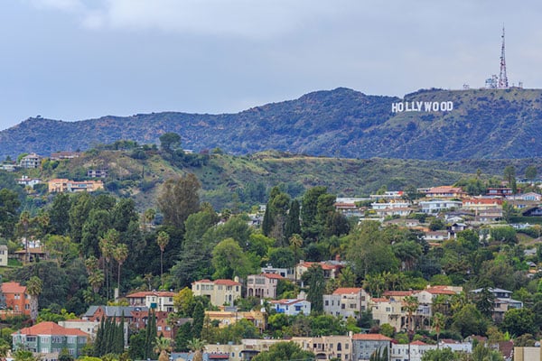 Hollywood sign