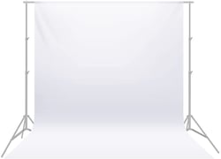 Neewer Pure Muslin White Collapsible Backdrop