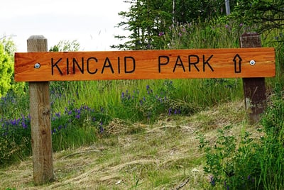 Kincaid Park sign