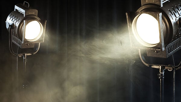 Film set lights