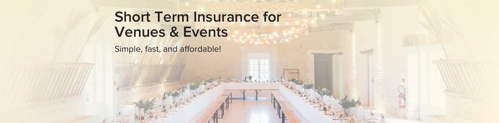 SPECIAL EVENT INSURANCE CALIFORNIA