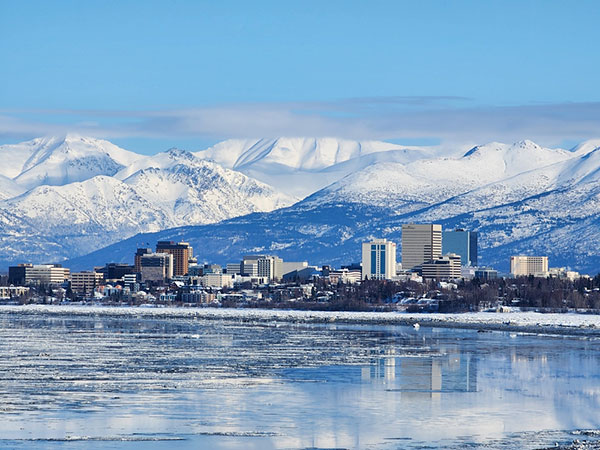 Anchorage AK skyline