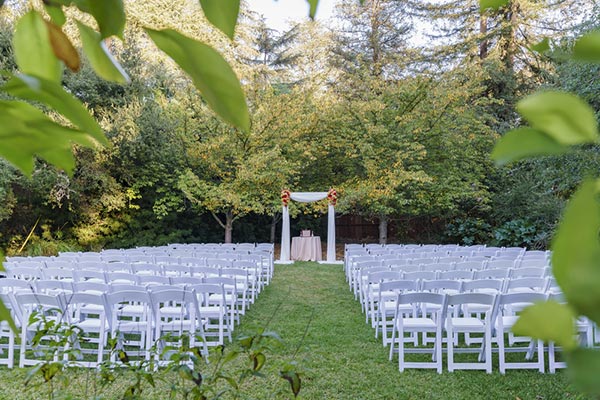 LA garden wedding venue: wedding insurance California