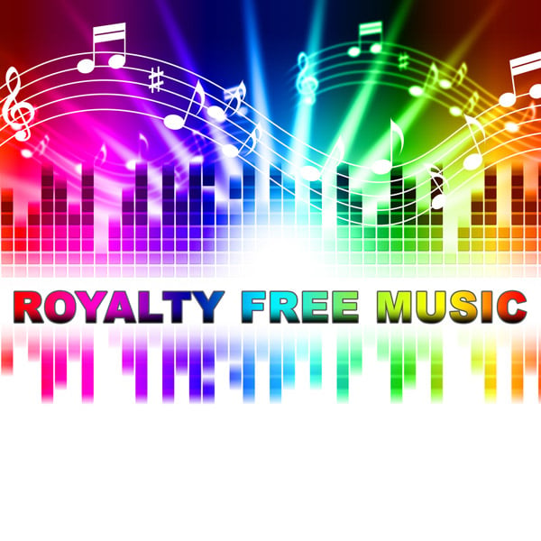 Royalty free music image