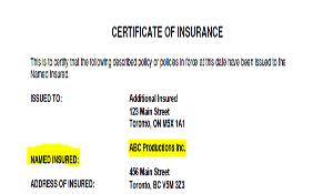 Canadian Filmmakers: Navigating Your Certificate of Insurance