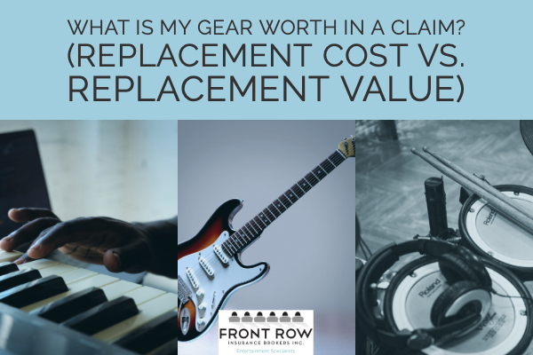 Instrument Insurance - What is my gear worth in a claim?