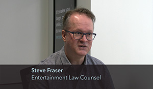 Steve Fraser, entertainment lawyer