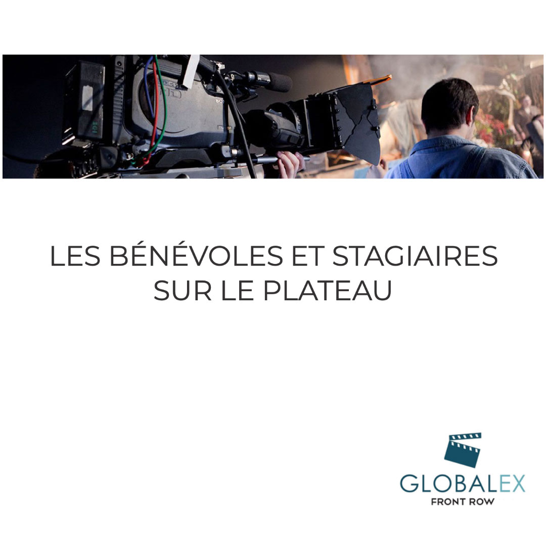 Les bénévoles et stagiares sur le plateau