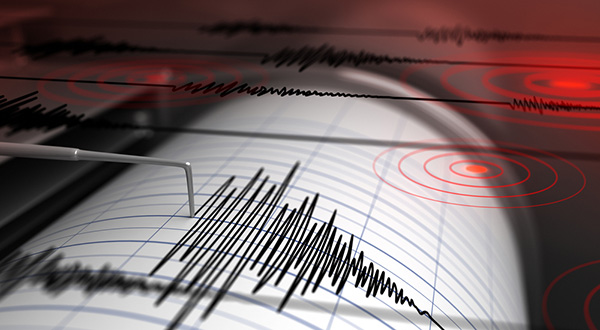 Earthquakes and film sets